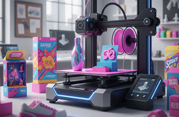 چاپ سه بعدی در تبلیغات و بسته بندی