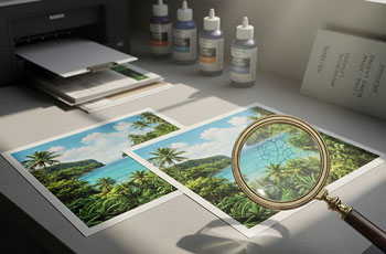 تاثیر کیفیت جوهر و متریال بر ماندگاری چاپ دیجیتال